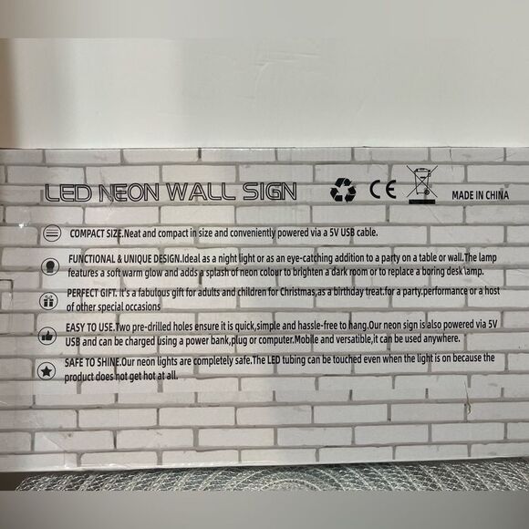 AMG Mercedes Benz LED Neon Wall Sign NWT - Picture 12 of 13